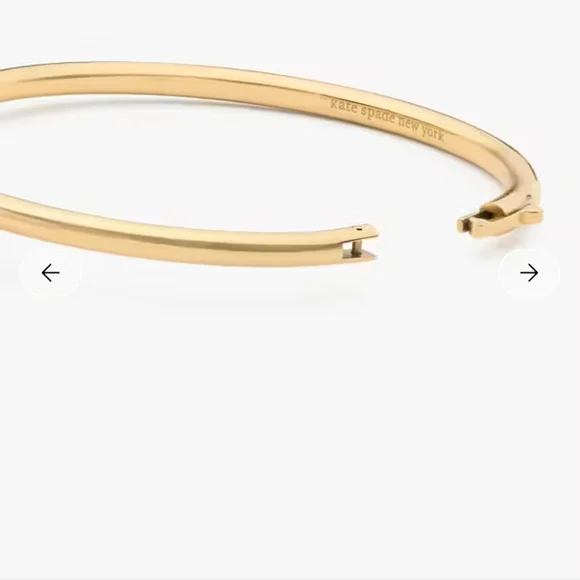 kate spade Double  knot hinged bangle - Picture 3 of 6